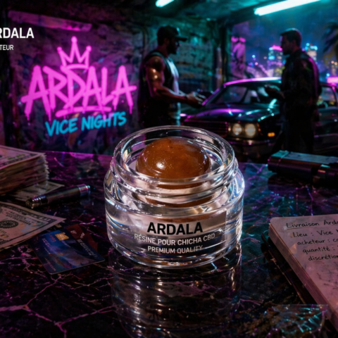 Résine chicha CBD Ardala est une référence pensée pour les amateurs de profils aromatiques naturels et intenses...